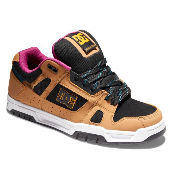 Tenis DC Mexico Tiendas Stag Hombre Negros Marrom Verdes
