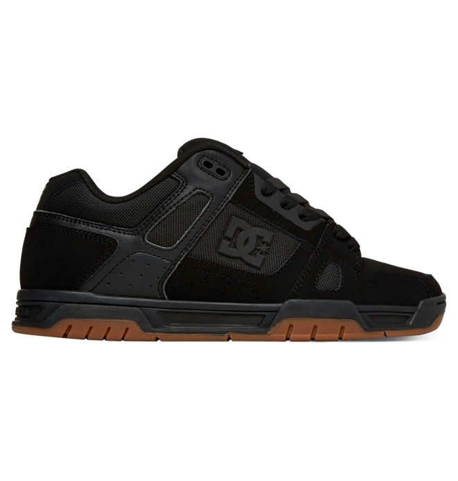 Tenis negros dc on sale
